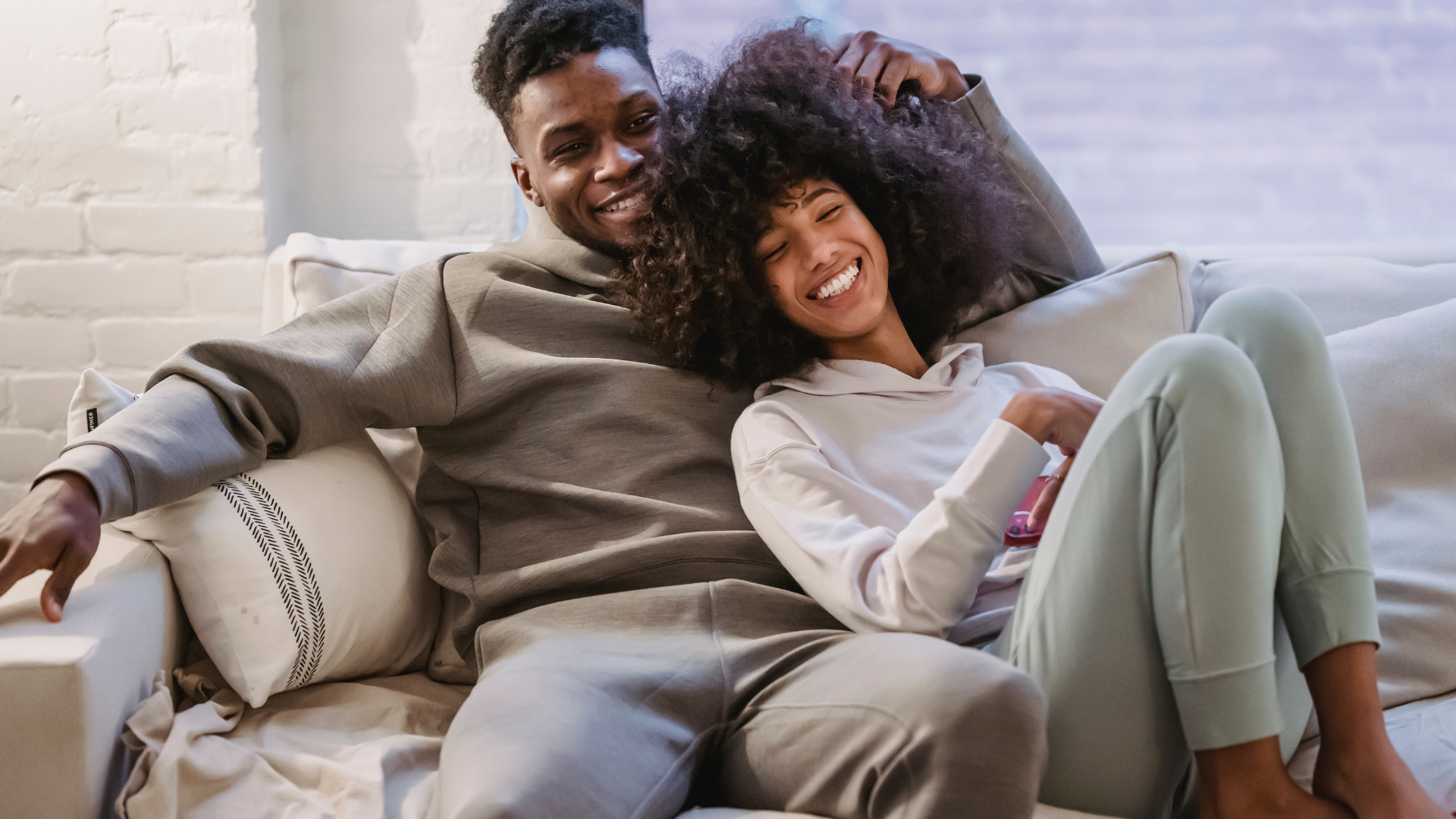 Happy Black couple after marriage counseling session in North Carolina